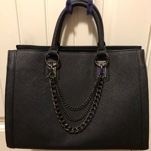 Black JustFab Handbag